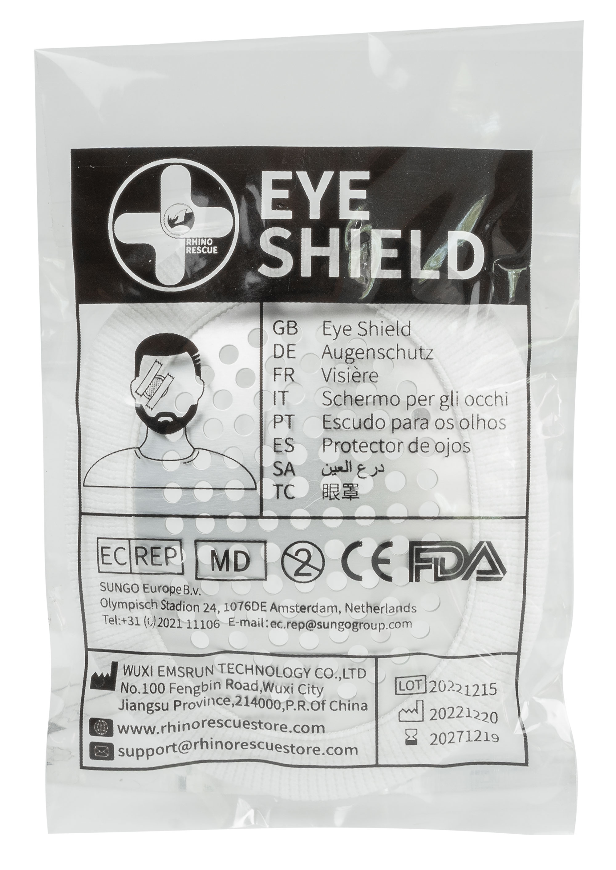 Rhino Rescue Eye Shield - Augenschutz