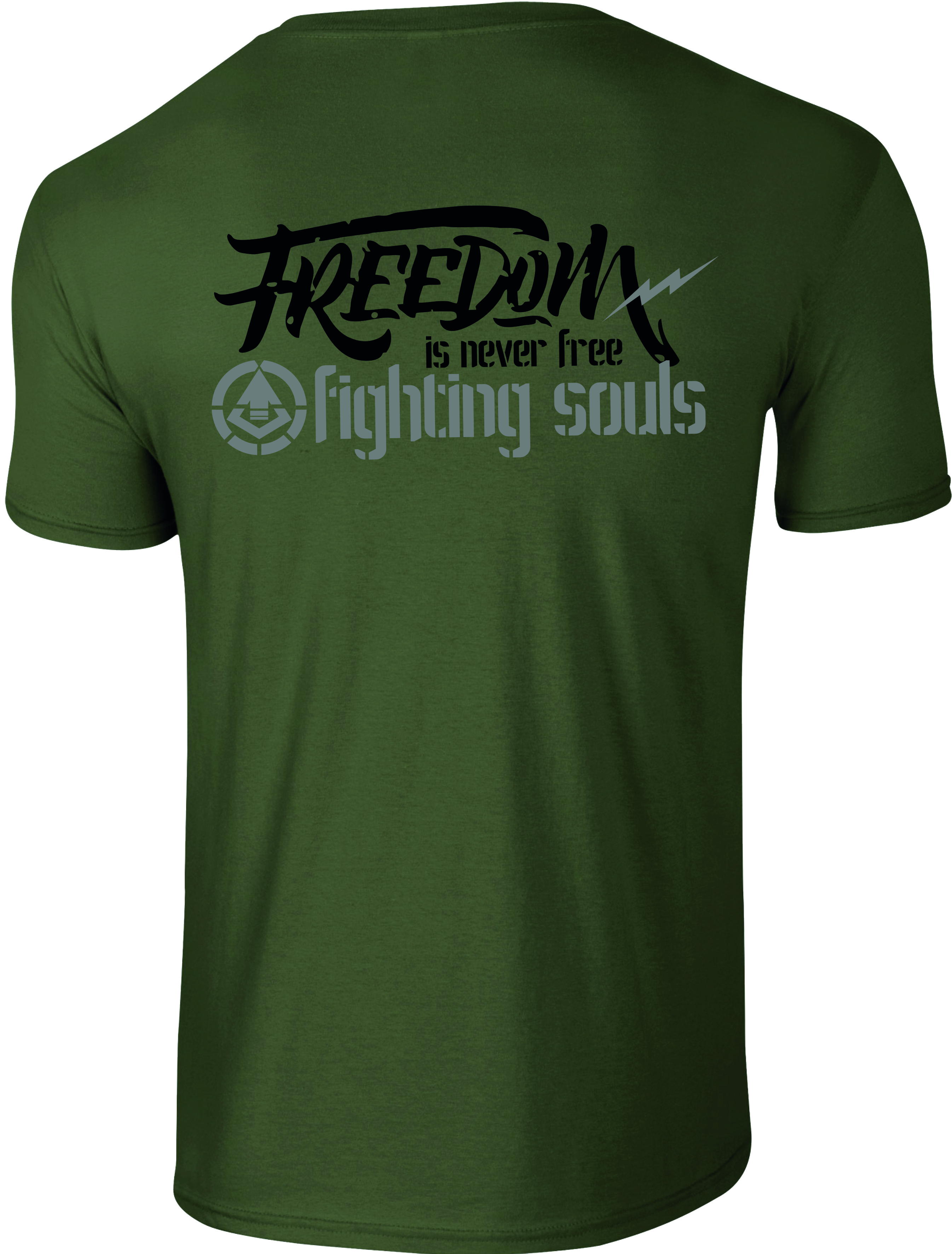 Shirt "FREEDOM" oliv