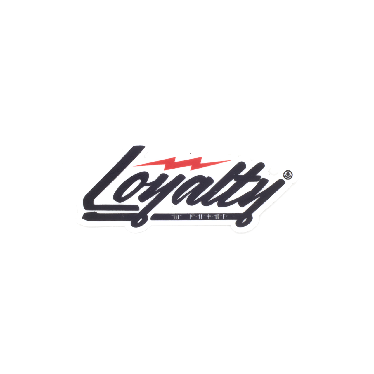 Sticker "LOYALTY", 75mm