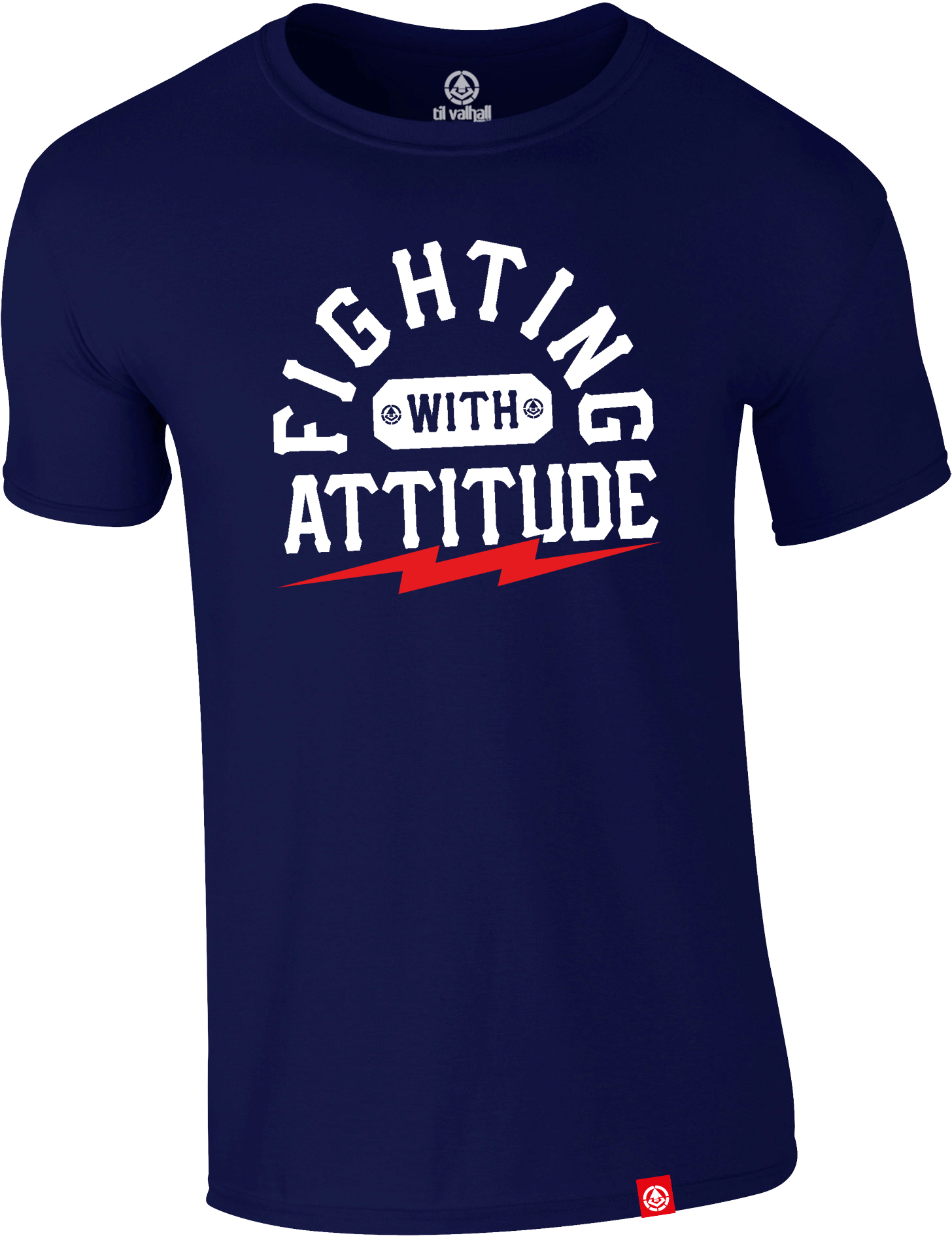Shirt "FIGHTING ATTITUDE",  navy